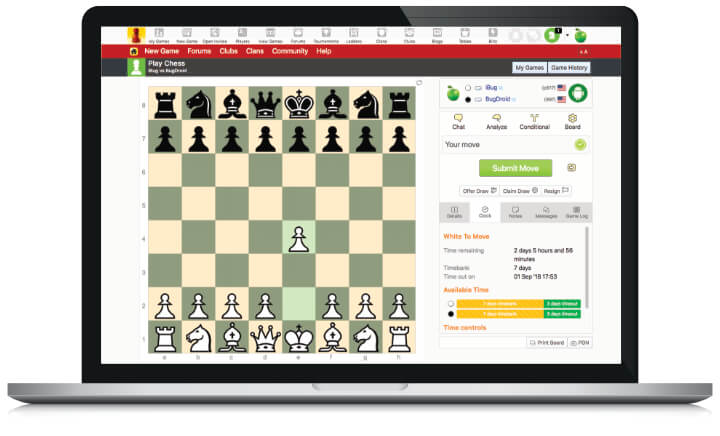 Red hot pawn play chess